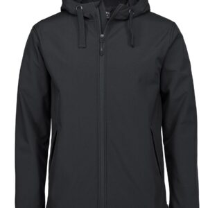 PDM THREE LAYER HOODED SOFTSHELL JACKET