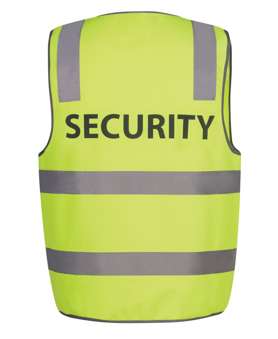 JB's Hi Vis (day/night) Safety Vest Print Security