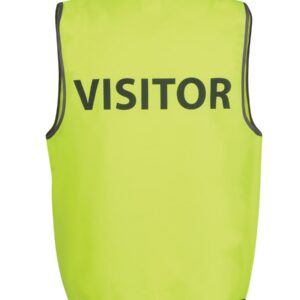 JB's HV SAFETY VEST PRINT VISITOR