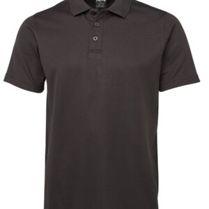 PODIUM COTTON BACK YARDAGE POLO GUNMETALS