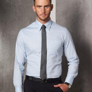 Mens L/S Stripe Shirt