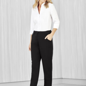 Womens Comfort Waist Straight Leg Pant