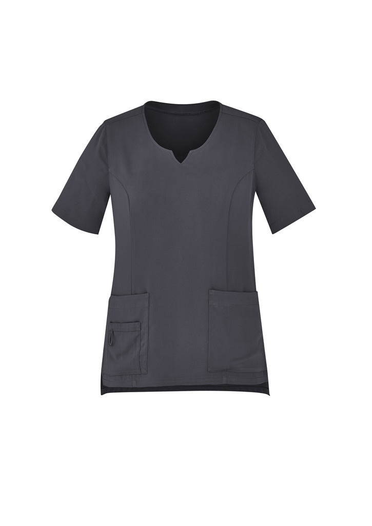 Women's Avery Round Neck Scrub Top