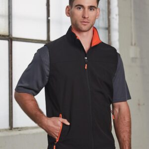 Men's Softshell Contrast Vest