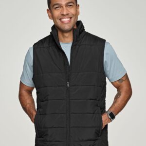 Men's Sustainable Insulated Puffer Vest (3D Cut)