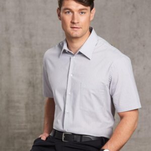 Men's Ticking Stripe S/S Shirt