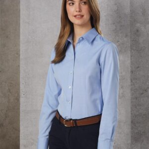 Women's CVC Oxford L/S Shirt