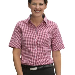 Women's Gingham Check S/S Shirt