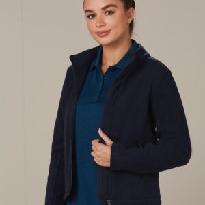 ladies bonded P/F full zip jacket