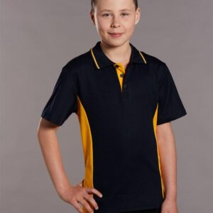 Kids' TrueDry Contrast S/S Polo