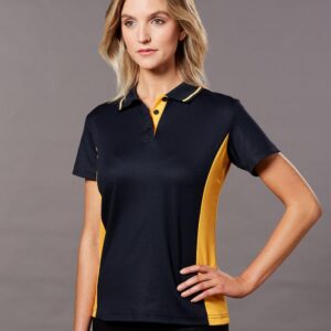 Ladies' TrueDry Contrast S/S Polo