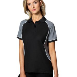 Ladies' TrueDry Tri-colour S/S Pique Polo