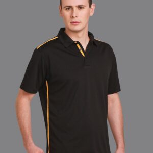 Men's rapid cool short sleeve contrast polo