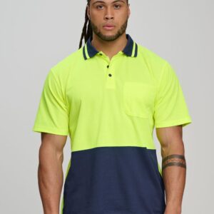 Hi-Vis truedry safety polo S/S