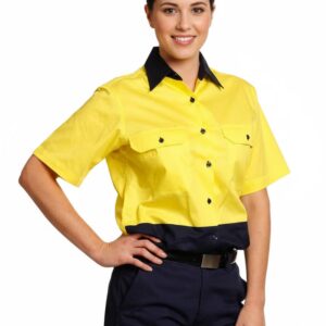 Ladies' Hi-Vis S/S Safety Shirt