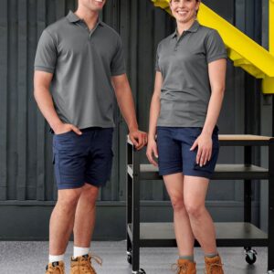 Unisex Cotton Stretch Ripstop Work Shorts