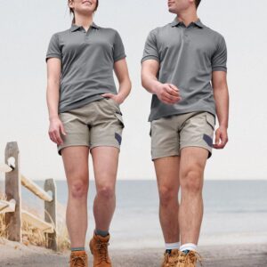 Unisex Cotton Stretch Drill Short Work Shorts