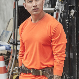 Mens Hi Vis Long Sleeve Tee