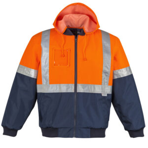 Mens Hi Vis Quilted Flying Jacket