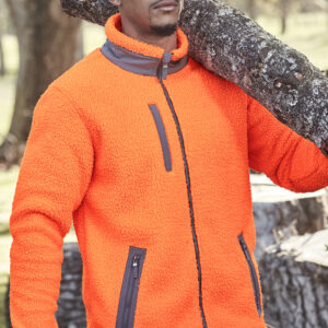 Unisex Streetworx Full Zip Sherpa Fleece