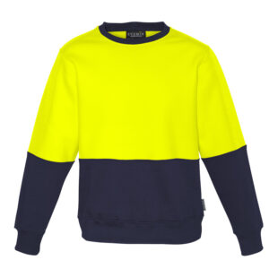 Unisex Hi Vis Crew Sweatshirt